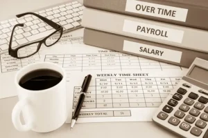 JLW Tax & Bookkeeping Services—A payroll time sheet for human resources in Springfield, IL.